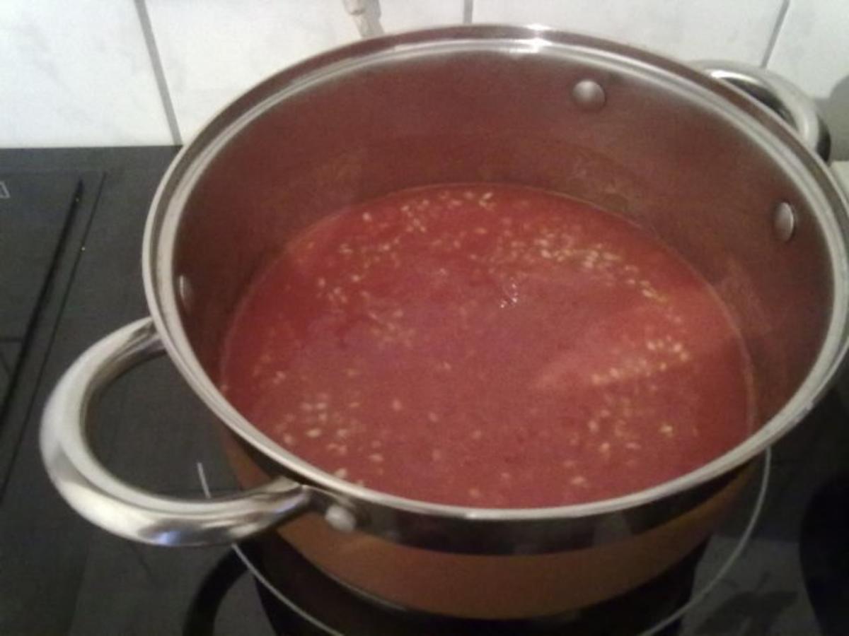 Hähnchenbrust mit Tomatenrisotto - Rezept - Bild Nr. 4