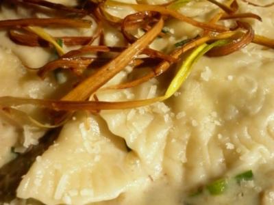 Steinpilzravioli - Ravioli mit Steinpilzfüllung - Rezept