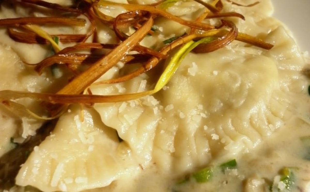 Steinpilzravioli - Ravioli mit Steinpilzfüllung - Rezept By schwarzmond