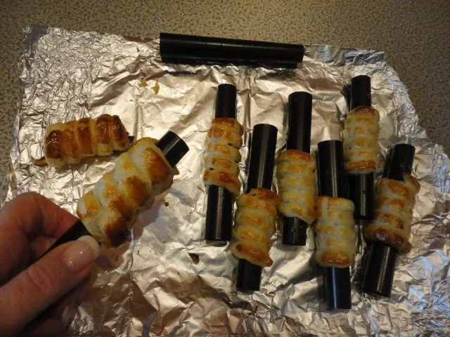 Blätterteig Rollen mit  Baileys Creme - Rezept - Bild Nr. 12