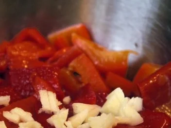 Geröstete Paprika-Tarte - Rezept - Bild Nr. 6