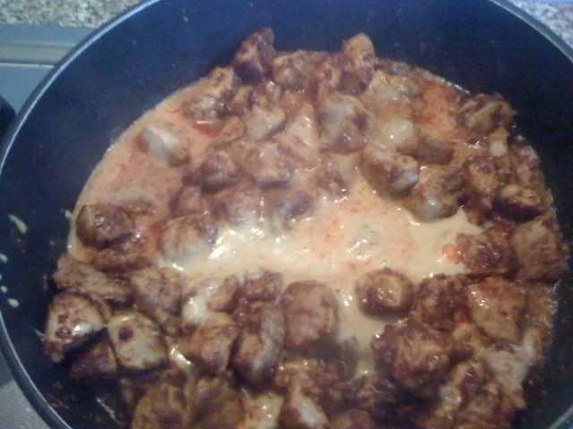 Senf - Gulasch mit Salzkartoffeln - Rezept - Bild Nr. 6