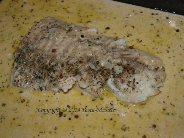 Winterkabeljaufilet (Skrei) in feiner Weißwein-Senfsauce - Rezept - Bild Nr. 2