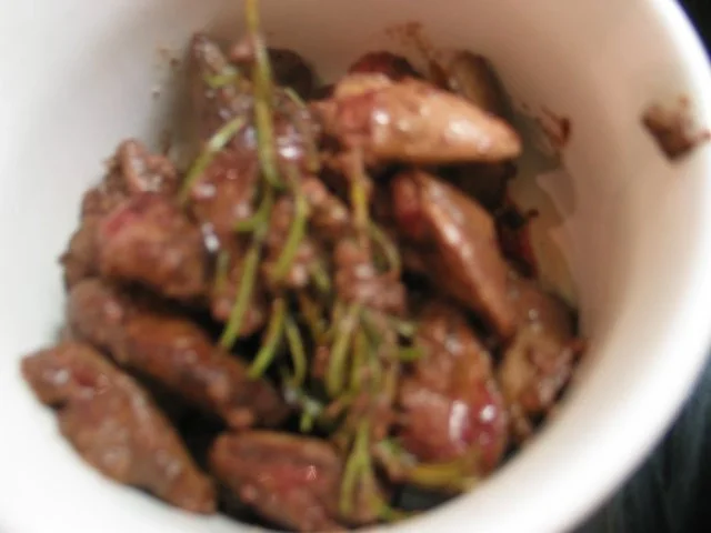 Rezept: Geflügel: Putenleberpfanne mit Tomaten - Paprika - Sahne Bild Nr. 6 Geflügel: Putenleberpfanne mit Tomaten - Paprika - Sahne - Rezept - Bild Nr. 6