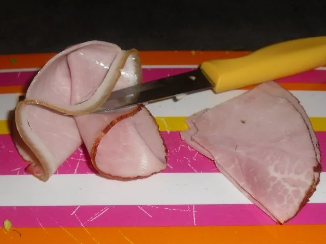 Hähnchen gefüllt mit Schinken & Käse, - Rezept - Bild Nr. 4