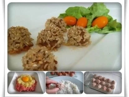 Party  Häppchen mit Reis paniert -`❊´-  kleine  „Igel“ zwischendurch - Rezept - Bild Nr. 16