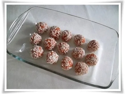Party  Häppchen mit Reis paniert -`❊´-  kleine  „Igel“ zwischendurch - Rezept - Bild Nr. 11