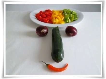 Pikantes Paprika-Gulasch Vegetarisch - Rezept - Bild Nr. 3