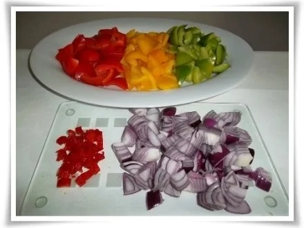 Pikantes Paprika-Gulasch Vegetarisch - Rezept - Bild Nr. 6