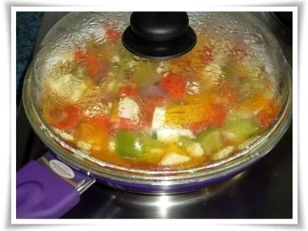 Pikantes Paprika-Gulasch Vegetarisch - Rezept - Bild Nr. 12