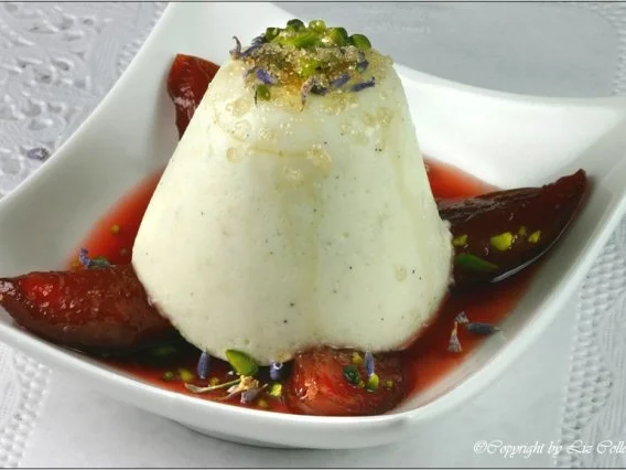 Rezept: Lizchen's Lavendelblüten-Mousse mit Früchtchen © Liz Collet Bild Nr. 2 Lizchen's Lavendelblüten-Mousse mit Früchtchen © Liz Collet - Rezept - Bild Nr. 2