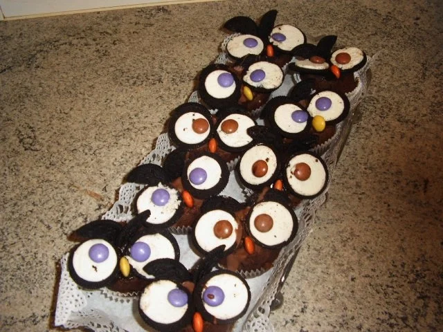 Schokoladen -Eulenmuffins - Rezept - Bild Nr. 2