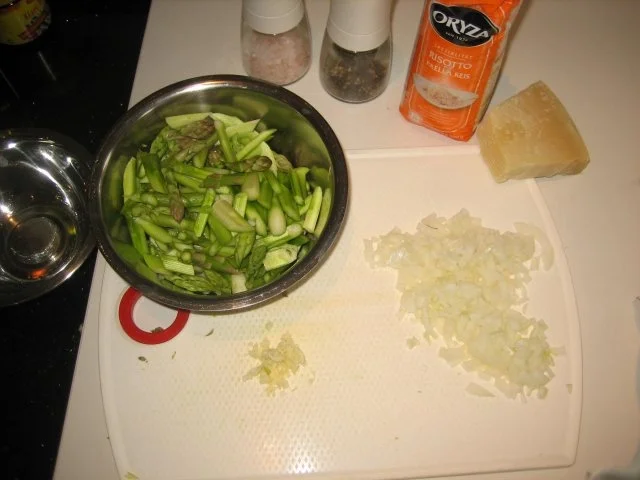 Rezept: Spargelrisotto Spargelrisotto - Rezept