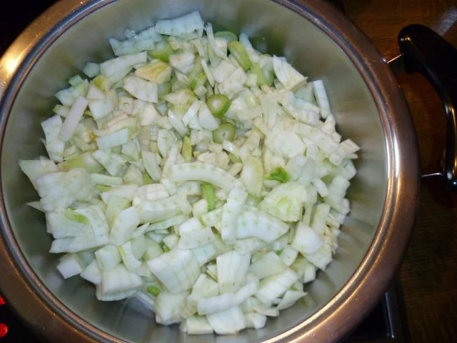Mariniertes Lachssteak mit gelben Fenchelgemüse - Rezept - Bild Nr. 4