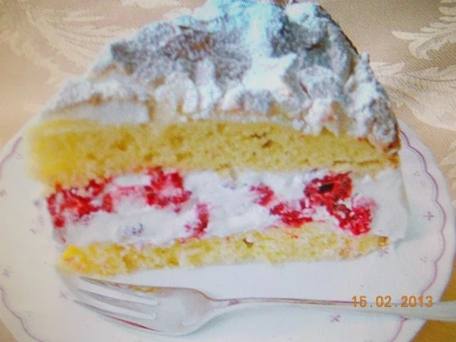 Himbeer-Himmelstorte - Rezept