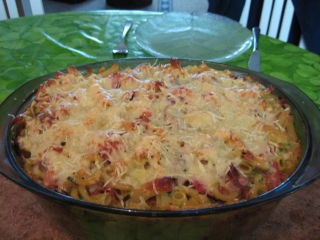 Vater's Nudelauflauf - Rezept