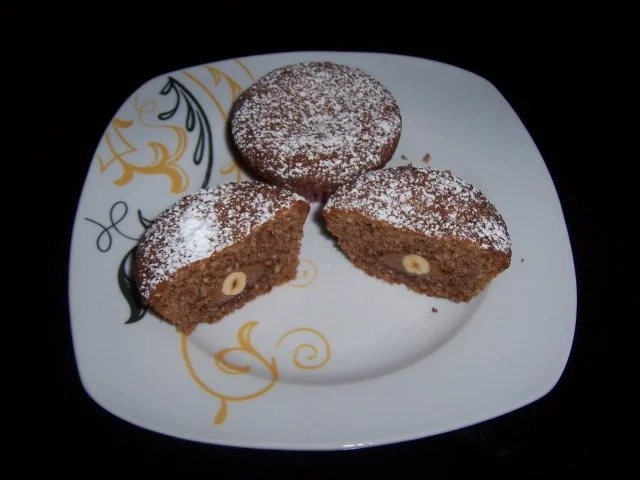 Rezept: Haselnuss-Toffifee-Muffins Haselnuss-Toffifee-Muffins - Rezept