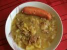 kräftiger Weisskohleintopf mit Mettenden - Rezept