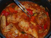 Mediterranes Schmorhähnchen - Rezept