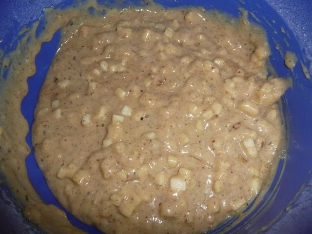 Rezept: Waffeln am Samstag mit Apfel , Aprikose & Haselnuss ! Bild Nr. 4 Waffeln am Samstag mit Apfel , Aprikose & Haselnuss ! - Rezept - Bild Nr. 4