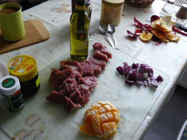 Rezept: Mediterrane Schweinemedaillons in Orangensoße Bild Nr. 3 Mediterrane Schweinemedaillons in Orangensoße - Rezept - Bild Nr. 3