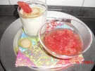 Vanille-Sahne-Joghurt mit Grapefruit - Rezept