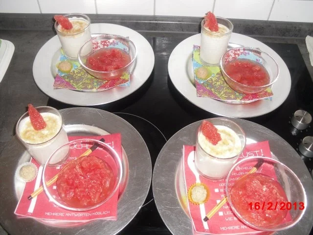 Rezept: Vanille-Sahne-Joghurt mit Grapefruit Bild Nr. 3 Vanille-Sahne-Joghurt mit Grapefruit - Rezept - Bild Nr. 3