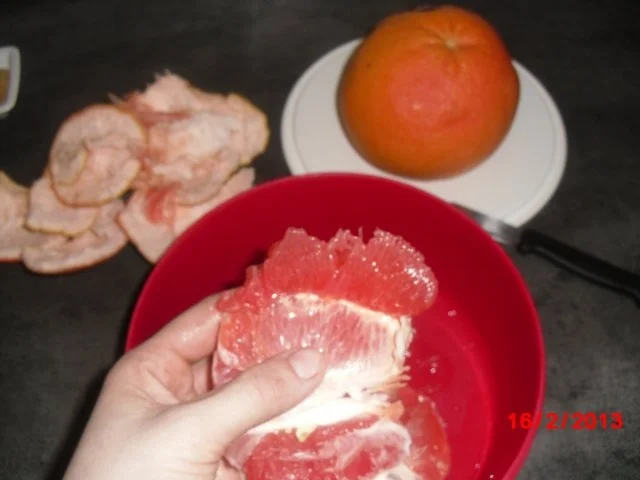 Rezept: Vanille-Sahne-Joghurt mit Grapefruit Bild Nr. 6 Vanille-Sahne-Joghurt mit Grapefruit - Rezept - Bild Nr. 6