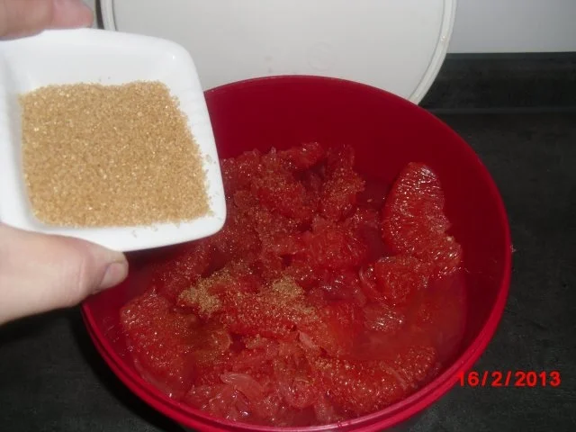 Rezept: Vanille-Sahne-Joghurt mit Grapefruit Bild Nr. 7 Vanille-Sahne-Joghurt mit Grapefruit - Rezept - Bild Nr. 7