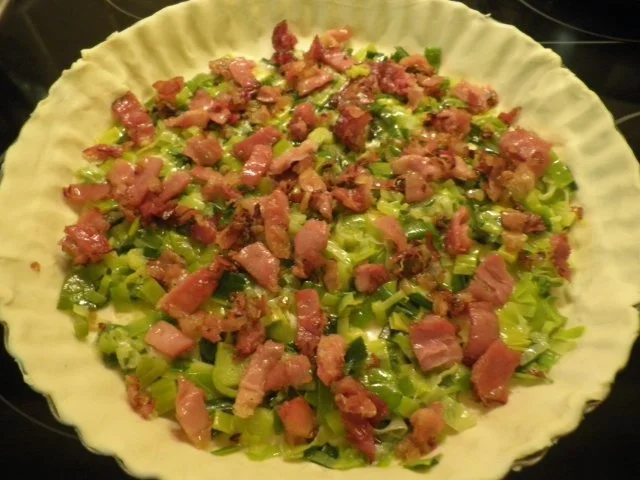 Rezept: Schinken - Lauch - Tarte Bild Nr. 9 Schinken - Lauch - Tarte - Rezept - Bild Nr. 9