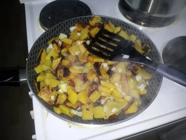 Rezept: Low Carb Bauernfrühstück Bild Nr. 3 Low Carb Bauernfrühstück - Rezept - Bild Nr. 3