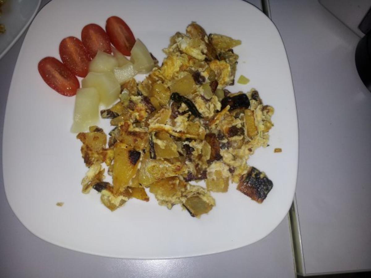 Low Carb Bauernfrühstück - Rezept - Bild Nr. 5