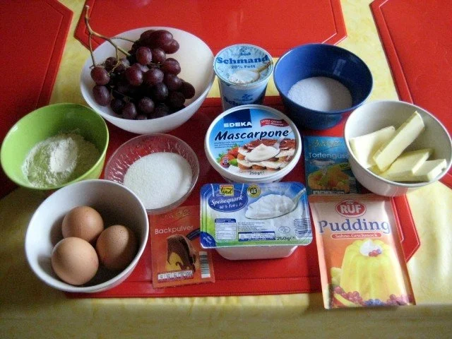 Trauben - Käse - Torte - Rezept - Bild Nr. 2
