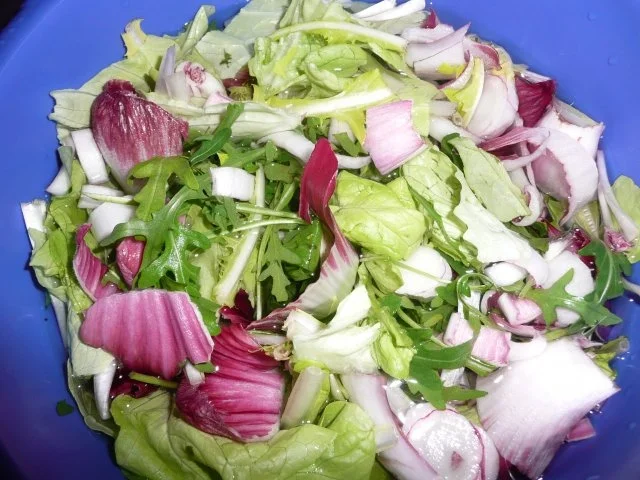 Salatplatte Februar  & Alaska-Seelachsfilet ! - Rezept - Bild Nr. 4