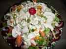 Salatplatte Februar  & Alaska-Seelachsfilet ! - Rezept