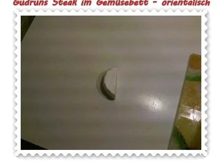 Fleisch: Steak im Gemüsebett - orientalisch - - Rezept - Bild Nr. 11