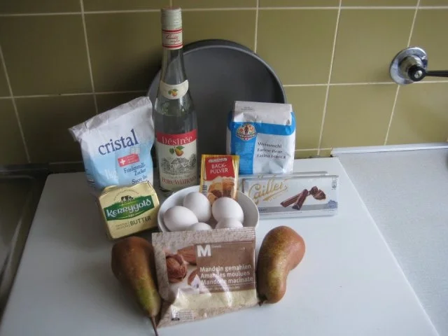 Rezept: Versunkener Schoko-Birnen-Kuchen Bild Nr. 6 Versunkener Schoko-Birnen-Kuchen - Rezept - Bild Nr. 6