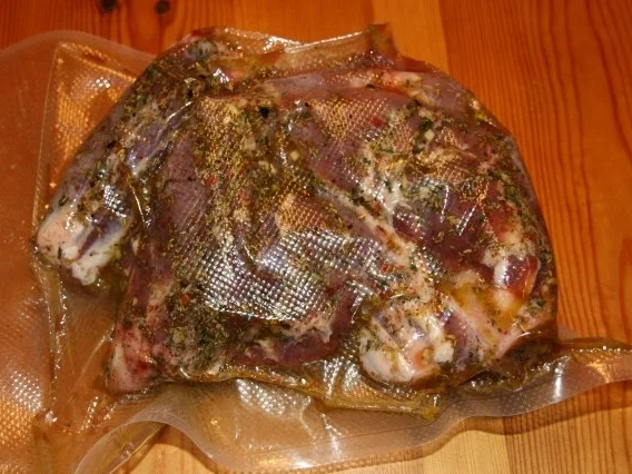 Lammhaxe Mariniert und Geräuchert - Rezept - Bild Nr. 10