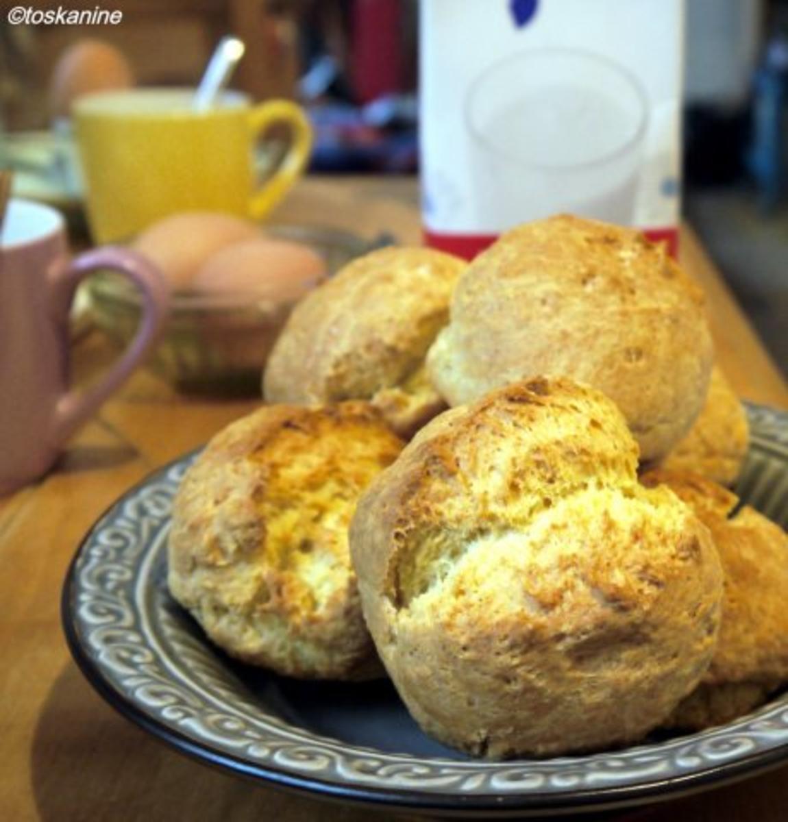 Quark-Brötchen - Rezept