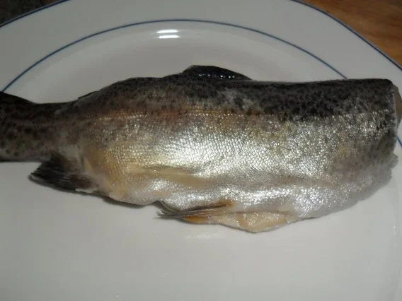 heisse forelle mit kalter soße - Rezept - Bild Nr. 2