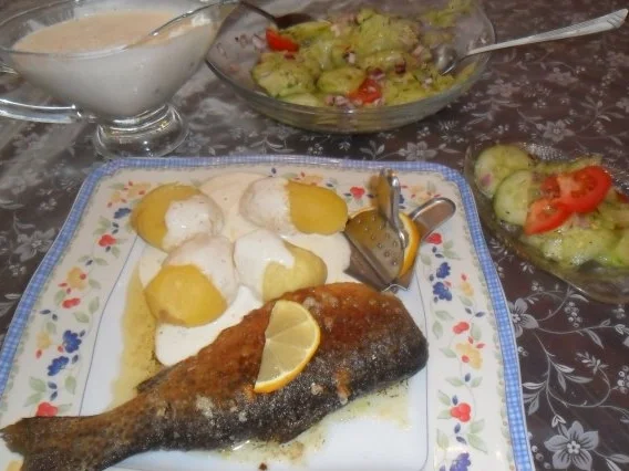 heisse forelle mit kalter soße - Rezept - Bild Nr. 11