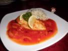 Hähnchenbrust auf Zwiebel-Paprika-Gemüse>> - Rezept
