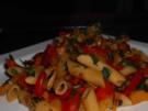 Nudel-Champignon-Gemüse-Pfanne - Rezept