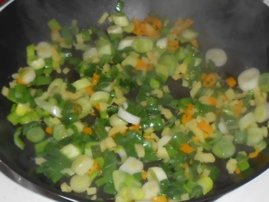 Rezept: Nudel-Champignon-Gemüse-Pfanne Bild Nr. 3 Nudel-Champignon-Gemüse-Pfanne - Rezept - Bild Nr. 3