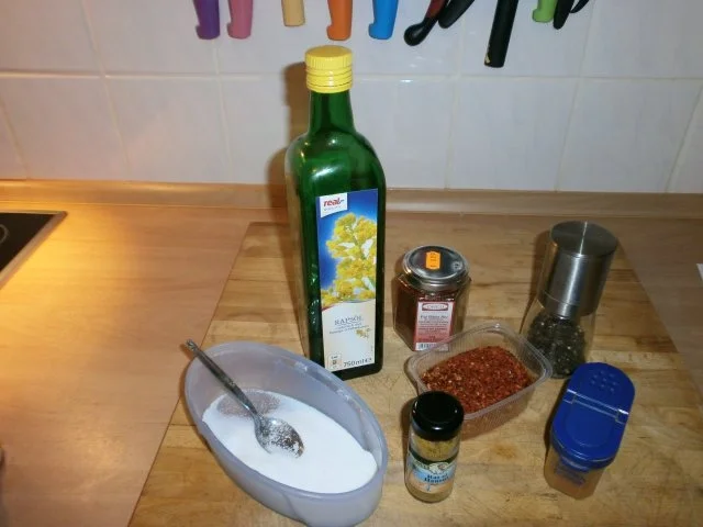 Rezept: Spicy Hähnchenschenkel mit Paprika Tomaten Gemüse Bild Nr. 2 Spicy Hähnchenschenkel mit Paprika Tomaten Gemüse - Rezept - Bild Nr. 2