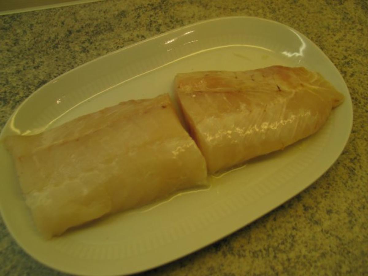 Fisch: Winterkabeljau Filet in Käse Knusper Kruste - schnell &amp; einfach ...