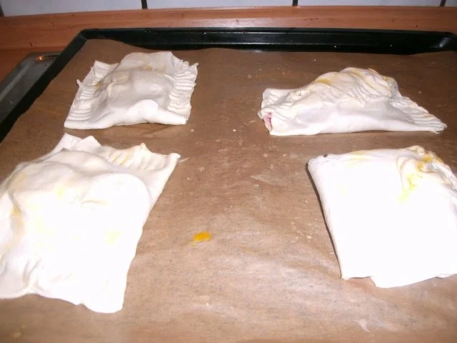 Schinken-Mozzarella Taschen - Rezept - Bild Nr. 5