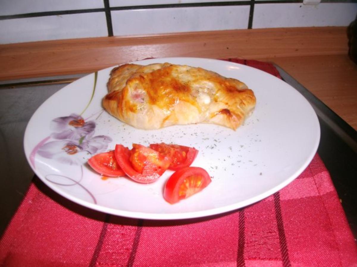 Schinken-Mozzarella Taschen - Rezept mit Bild - kochbar.de