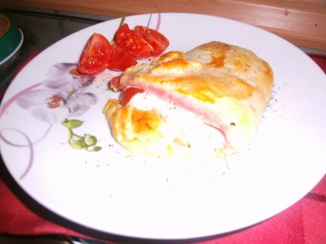 Schinken-Mozzarella Taschen - Rezept - Bild Nr. 2