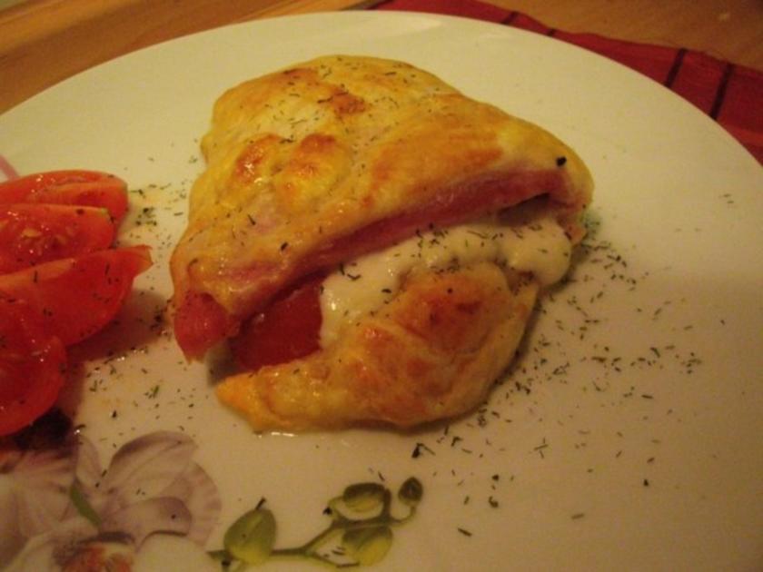 Schinken-Mozzarella Taschen - Rezept mit Bild - kochbar.de